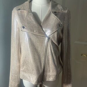 Peace of Cloth Shimmering Gold Jacket